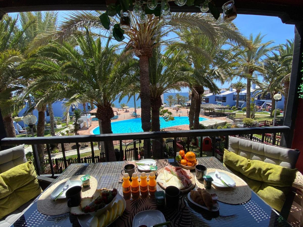 Sun Club top bungalow terraza Maspalomas  Bagian luar foto