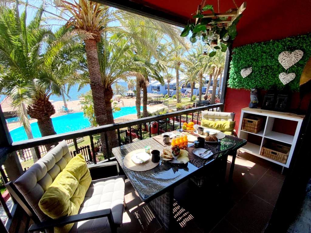 Sun Club top bungalow terraza Maspalomas  Bagian luar foto